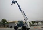 4 wheel Stering Diesel 5 Ton Telescopic Boom Forklift With 10M Max Lifting