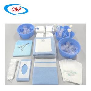 Wholesale Medical Manufacturer Disposable Blue Nonwoven Angiography Surgical kit Drape Pack from china suppliers