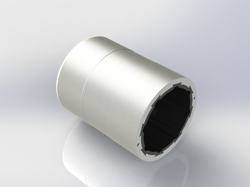 Water Lubricated Strip Integral Guide Bearing, Self Lubricating, Elastomeric Polymer Alloy