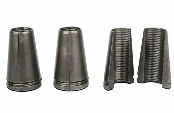 Alloy Steel Anchorage Component Tensile Strength Post Tension Wedges For Civil