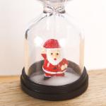 Plastic Hourglass Christmas Pink For Brushing
