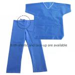S To 4XL Hospital Patient Scrubs