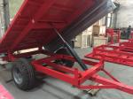 4T2W - 2wheel Dump Trailer With Loading Capacity 4ton;Farm Tractor Box Trailer;