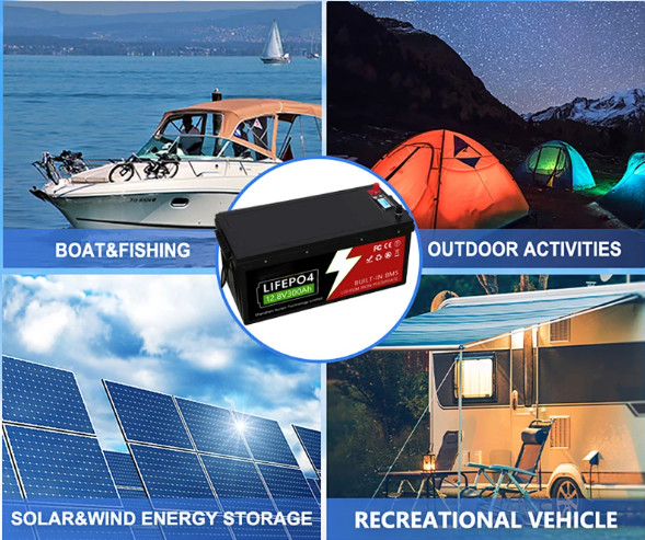 FTLP1280 OEM 200ah Lithium Solar Batteries 48v With FTLP1280 Series with black