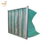 1um F6 Synthetic Fiber Spray Booth Bag Air Filter 595*495*600mm