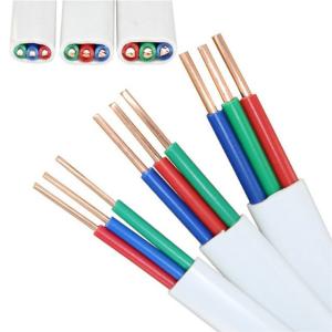 Wholesale BVVB Cable Building Electrical Wire Annealed Solid / Stranded Copper Conductor from china suppliers