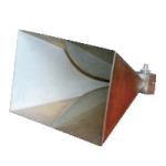 Dual Ridged SMA Connector Wideband Horn Antenna