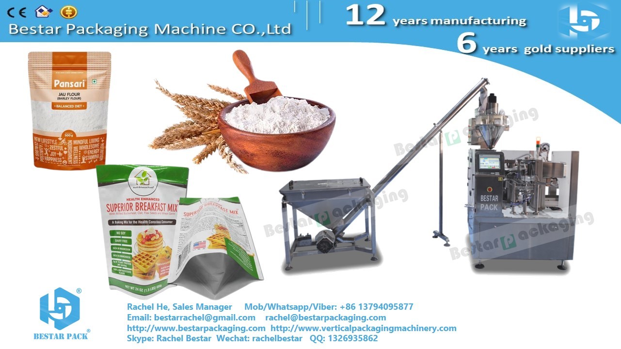 Curry powder zipper bag packaging machine