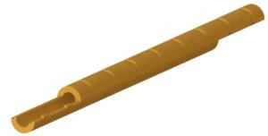 Wholesale No Abrasion PU Subsea Protection Duct , Underground Mining Cable Protection Tube from china suppliers