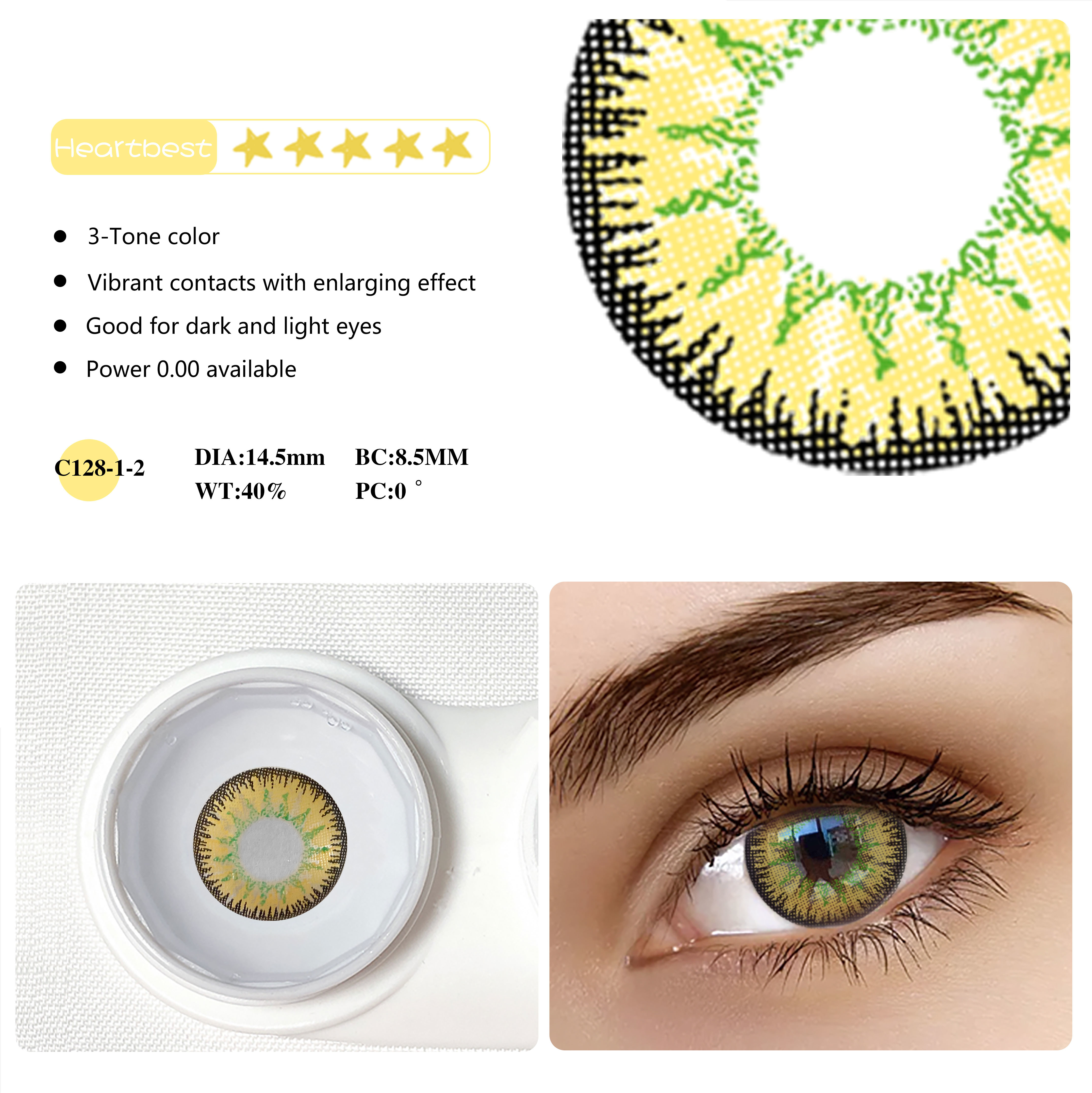 Vika Series Cosplay Contacts Lenses Color Beautiful Pupil Eyes