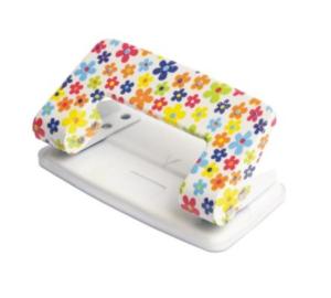 Wholesale Good Quality Rubber Basin Flower Printed 8mm Hole 2 Holes Paper Punch from china suppliers