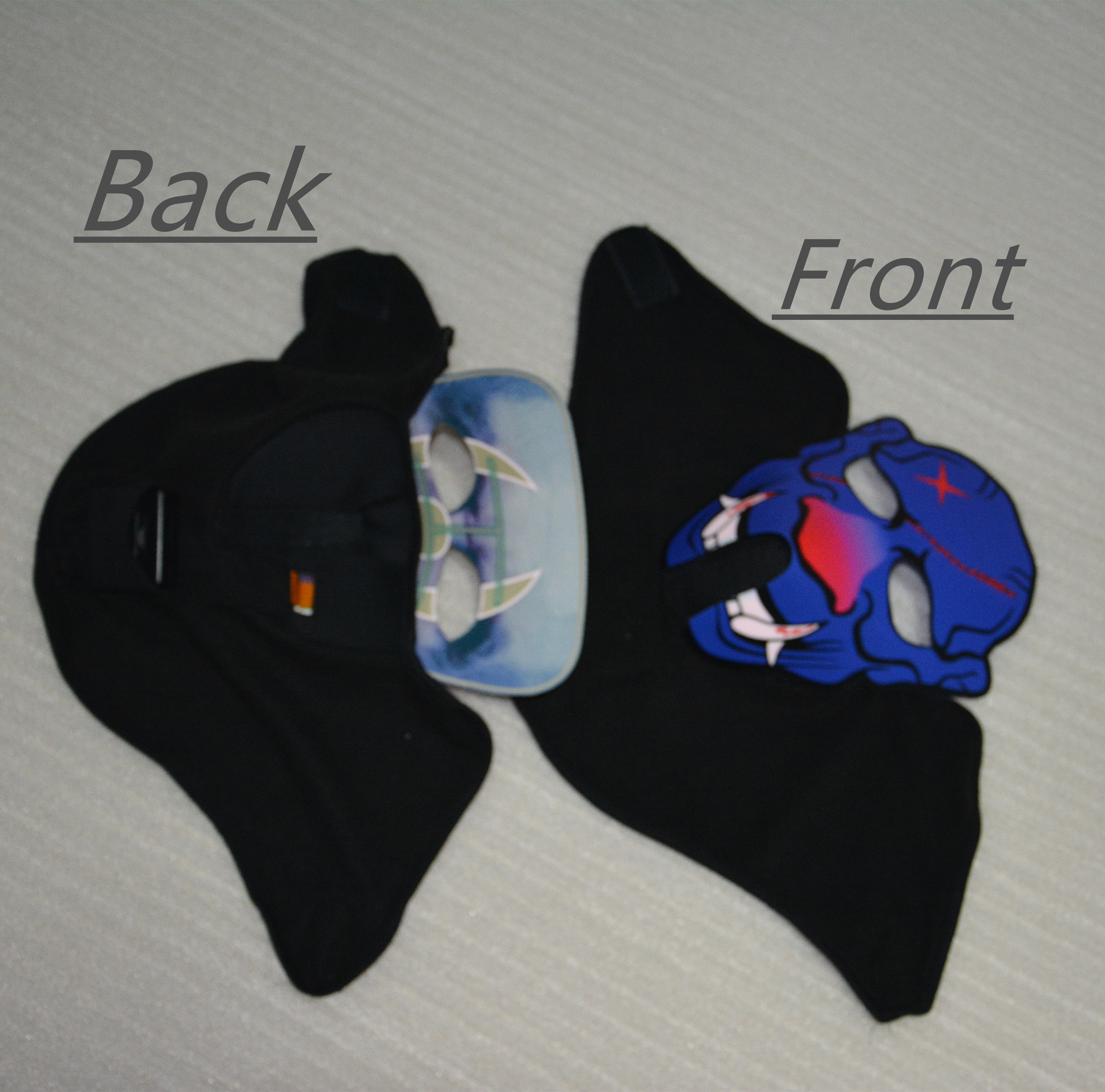2018 New design for Halloween horror masks sound activated LED mask for Parties ,the mask of warcraft, EL mask