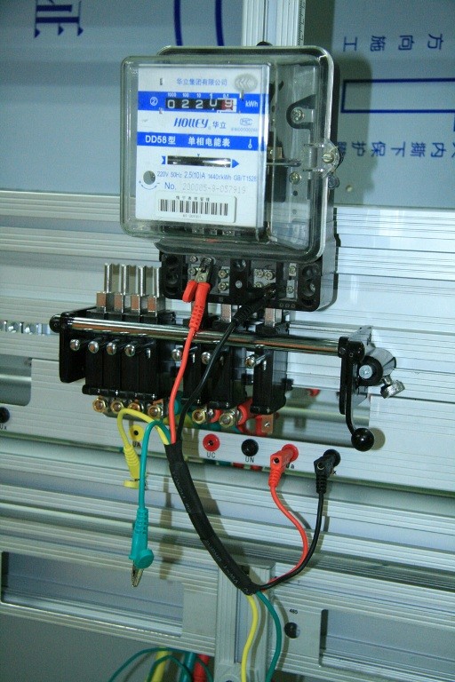 Solid Structure Quick Connection Device For Single Phase And Three Phase Energy Meter With Pure Copper Terminals