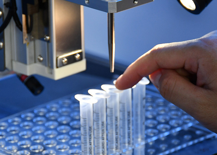 Ultrasonic Precision Coating Of Blood Anticoagulant Vollection Tube Sprayer
