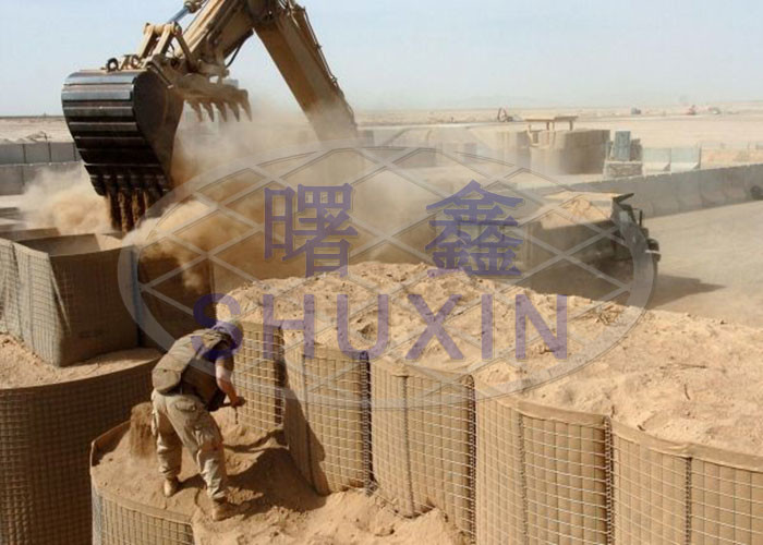 8x8cm Galvanized Armament Hesco Defensive Barrier