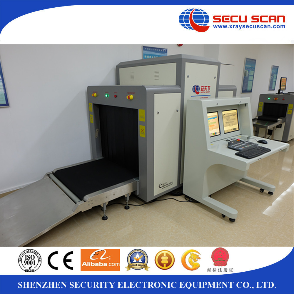 Airport Railway Station X Ray Baggage Scanner AT100100 For Security Control