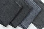 5 Onces 100% Cotton Black Color Rigid Denim Jeans Fabric For Shirts