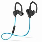 Rechargeable 10m IPX4 Neckband Bluetooth Earphones With Mic