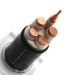 0.6/1KV Pure Copper XLPE Cable , Low Voltage Underground Power Cable 2 3 4 Core