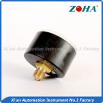 Aluminum Black Vacuum Pressure Gauge / ABS Plastic Dial Pressure Gauge