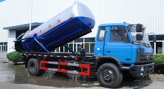 3~12 CMB Vacuum suction truck for sewage cleaning / fecal treatment Special Purpose Truck
