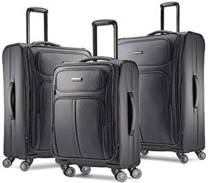 Wholesale Expandable 4 Wheel 210D Polyester Soft Trolley Luggage from china suppliers
