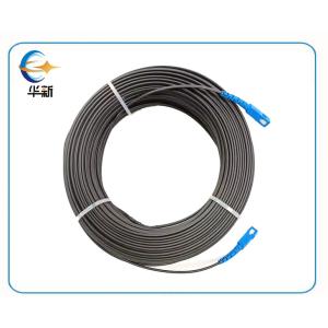Wholesale 50/125μM Fiber Diameter Fiber Optic Patch Cable With Green And Blue Connector House In Black Colour from china suppliers