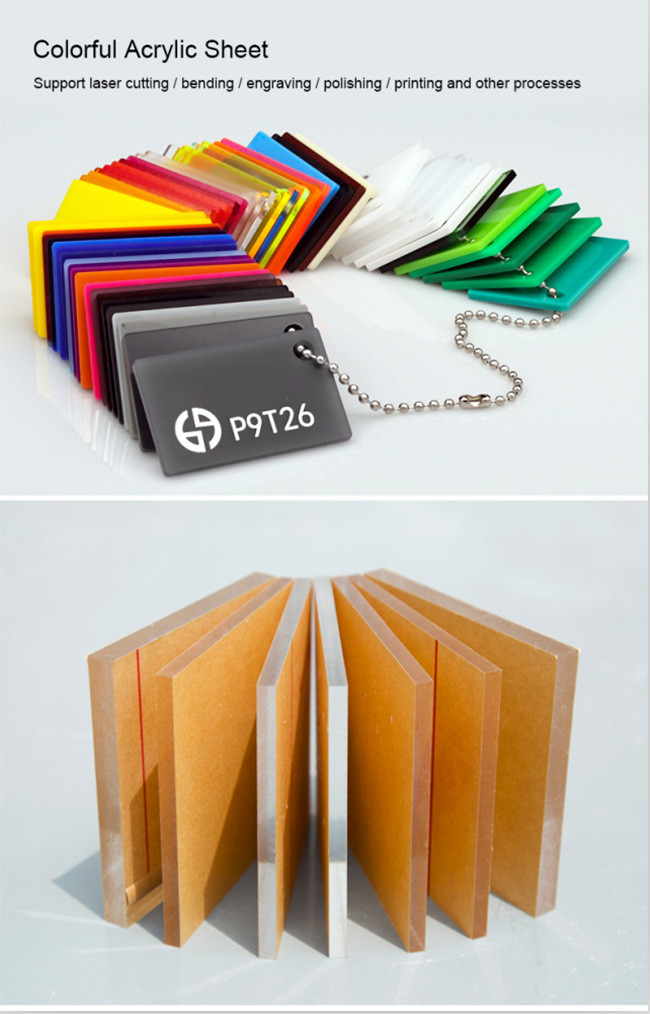 Transparent 20mm Polystyrene Desk Sneeze Guards