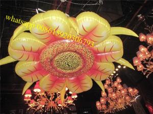 Wholesale inflatable sunflower for night club decor, inflatable flower , giant inflatable flower , wedding party event decorations from china suppliers