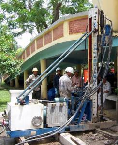 Wholesale XP-20 Skid Mounted Portable Drilling Rigs , Jet Grouting Drilling Rig from china suppliers