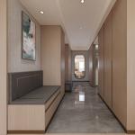 Five Star Hotel Foshan Ash Wood Frame King Size Bedroom Furniture With Modern