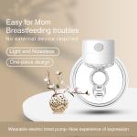 Electric Wearable Breast Pump Set On The Go Hands Free Pump With Suction