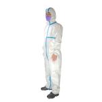XXL Disposable PPE Kit 50-63gsm Protective Coverall PP PE Non Woven