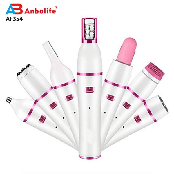 7 In 1 Ladies Personal Care Products Electric Manicure Set Eyebrow Nose Trimmer