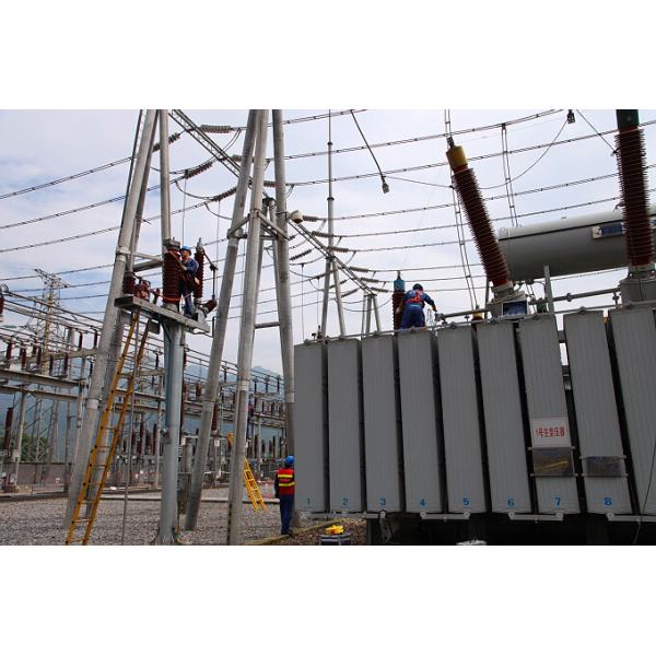 Electrical Power Transmission Angle Steel Substation Transformer Steel Structures