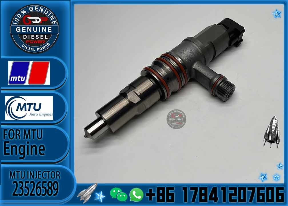 Diesel injector X52407500053 52400017 23526589 for VTO-G463BD MTU4000 fuel injector for machinery
