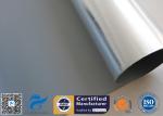 0.5mm Aluminium Foil / Silver Coated Fabric Fibreglass Fabric For Heat