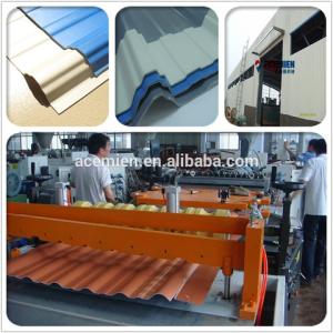 Wholesale low price pvc asa roof corrugated tile sheet extrusion machinery from china suppliers