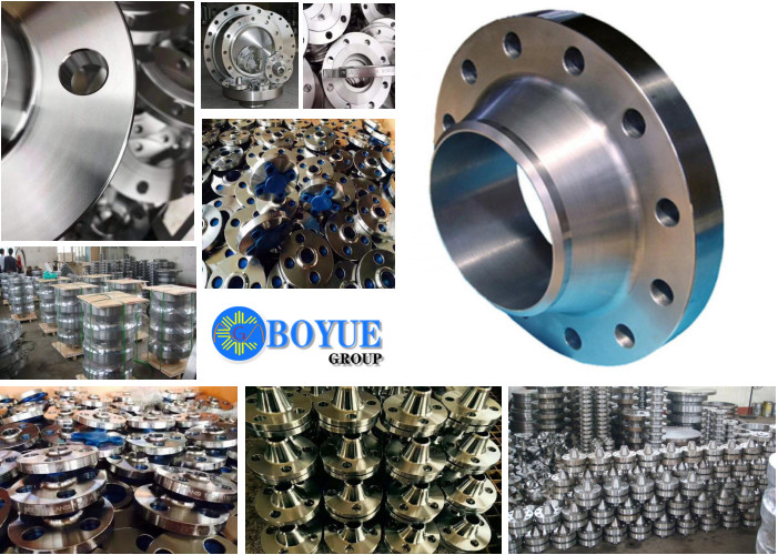 ASTM B564 N08811 Weld Neck Pipe Nickel Alloy Flanges ASME B16.5 1 / 2" 300# For Boiler