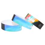 Lightweight Wristband Paper Bracelets For Events Personalised Adjustable