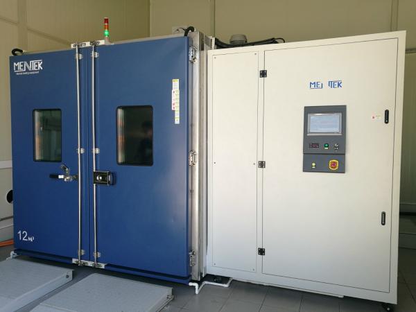 Stainless Steel Interior Walk In Environmental Chamber Powder Coated Steel