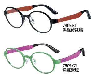 Wholesale PEI Flexible Plastic Glasses Frames , Optical Glasses Frames Red Purple Round from china suppliers