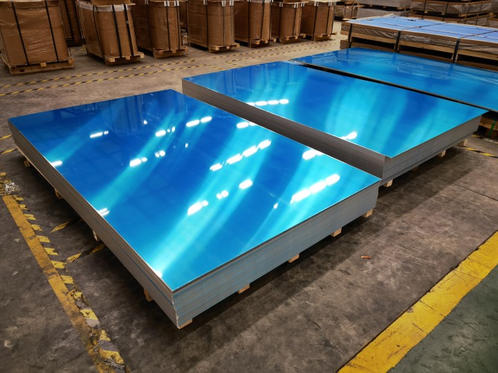 reflector Aluminum Mirror Sheet 3003 3004 3105 For Decoration