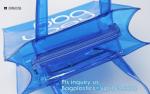Summer new PVC transparent crystal jelly single shoulder bag Lash leisure beach