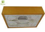 3d Silhouette Paper Cut Box Stunning Paper Crafted Old Chinese Style Brush Gold
