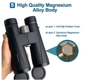 Wholesale HD IPX6 Waterproof Powerful Monocular Telescope 12x50 With SMC Coating from china suppliers