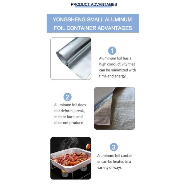 Custom aluminum foil trays