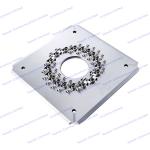 German Steel Fiber Optic Polishing Plate 18 Connectors One Times 1.1kg