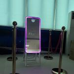 Adjustable Mirror Wedding Photo Booth Light Strip Portable Selfie Station