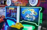 Motor racing game arcade game machine video game machine